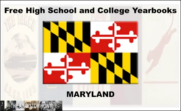 Free Maryland High School and College Yearbooks Online – The 